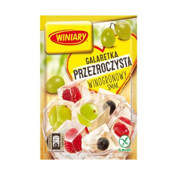 Galaretka przezroczysta Winogronowy smak Winiary 71 g