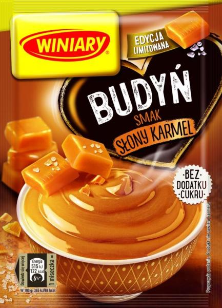 Winiary Budyn smak slony karmel 35 g