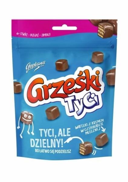 Grzeski Schokoladenbonbons Tyci 120 g