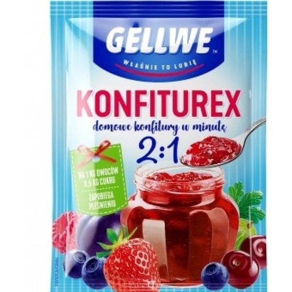 Gellwe Geliermittel für Konfitüren und Marmeladen 40 g