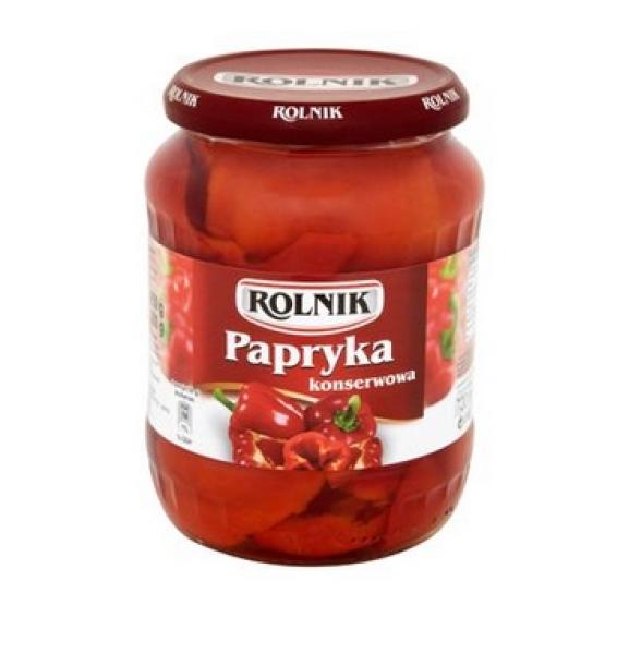 Rolnik eingelegte Paprika 650g