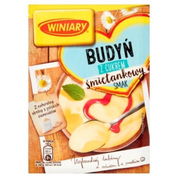 Winiary Budyn o smaku smietankowym z cukrem 60 g