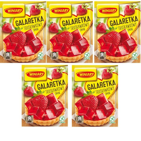 Galaretka truskawkowy smak Winiary 71 g