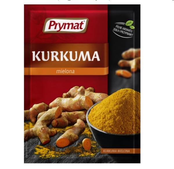 PRYMAT gemahlene Kurkuma