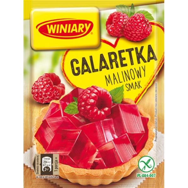 Galaretka malinowy smak Winiary 71 g