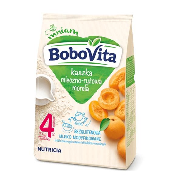 BoboVita Milch-Reis-Brei mit Aprikosengeschmack ab dem 4 Monat 230g