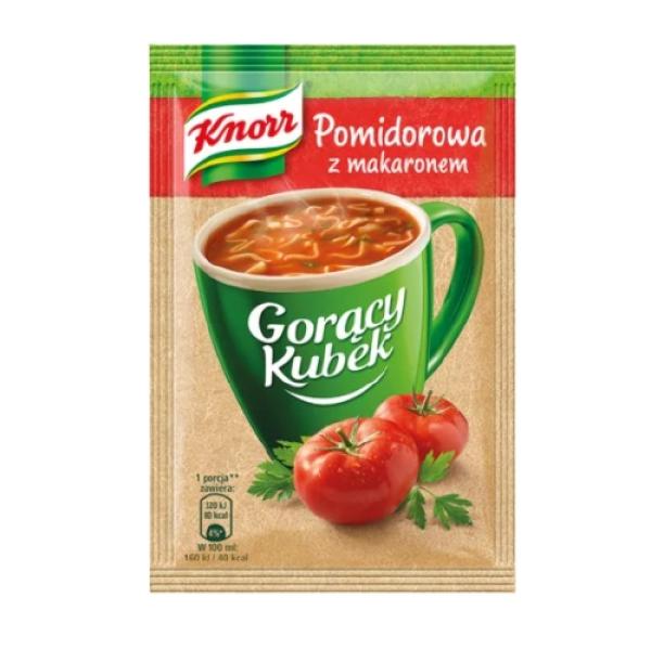 Knorr Goracy Kubek Pomidorowa z makaronem 19 g