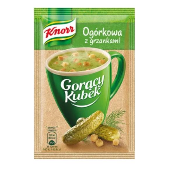 Knorr Goracy Kubek Ogórkowa z grzankami 13 g