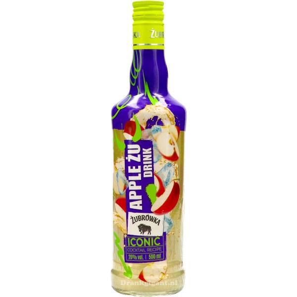 Zubrowka Apfel Drink 0,5L 20% Alk.