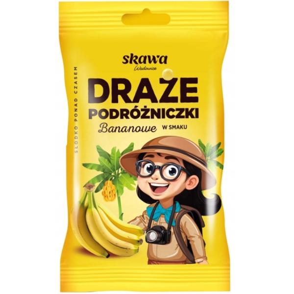Skawa Schoko Dragees Banane 70g