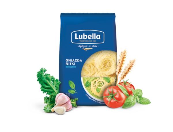 Lubella makaron gniazda nitki 400 g