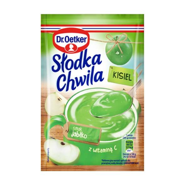 Dr. Oetker Slodka Chwila Kisiel smak jablko 30 g