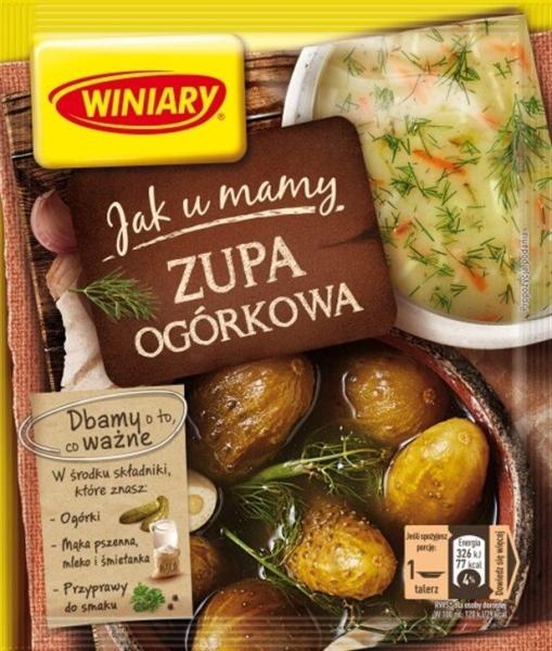 Winiary Jak u Mamy Zupa ogórkowa 42 g