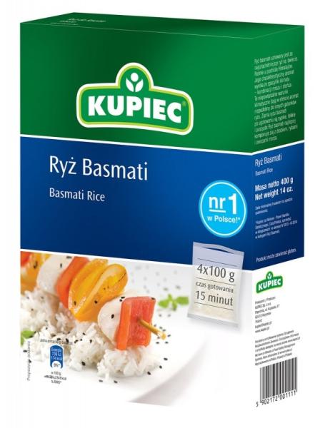 Kupiec Ryz Basmati 400 g