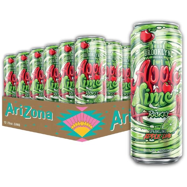 24 x Arizona Cherry Limette Rickey 650ml 