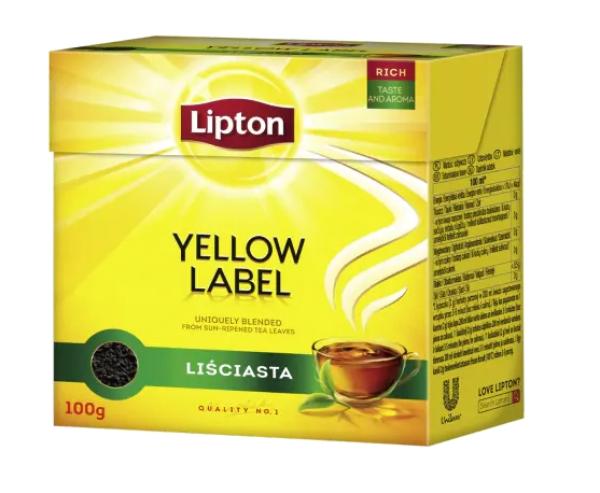 LIPTON Schwarzer Tee 100 Beutel