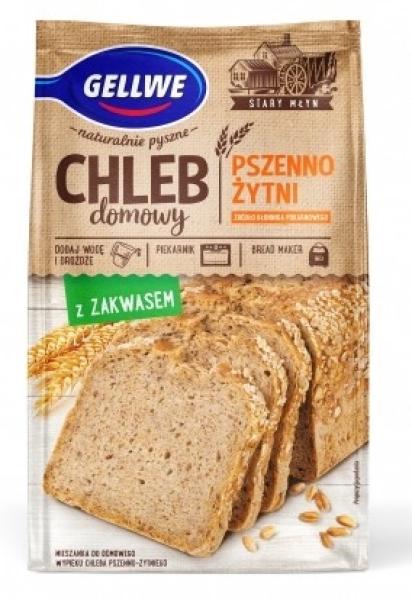 Gellwe Weizen-Roggenbrot Backmischung 500 g