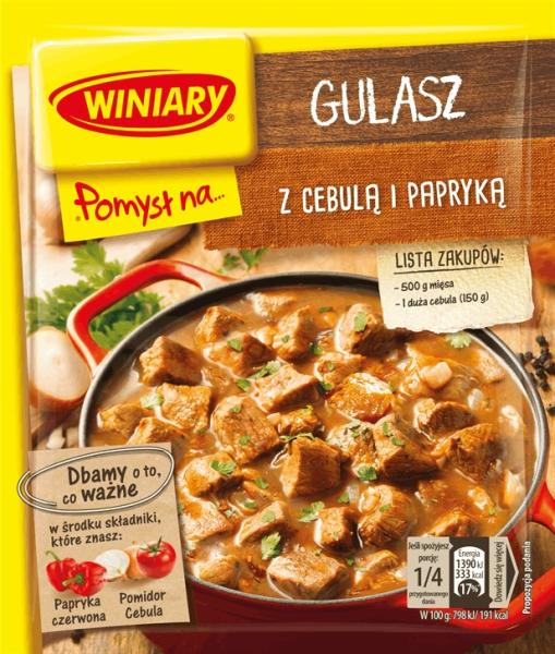 WINIARY POMYSL NA... Gulasch mit Zwiebeln und Paprika