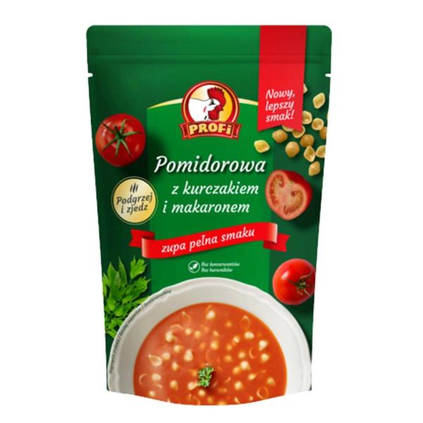 Profi Pomidorowa z kurczakiem i makaronem 450g