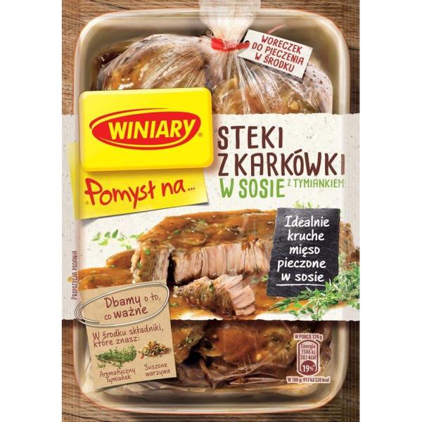 Winiary Pomysl na steki z karkówki w sosie z tymiankiem 44 g