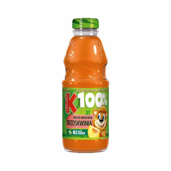 Kubus 100 % Karotten-Apfel-Pfirsich-Saft 300 ml