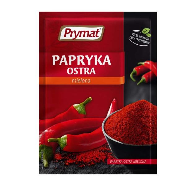 PRYMAT Paprika scharf, gemahlen, 20 g