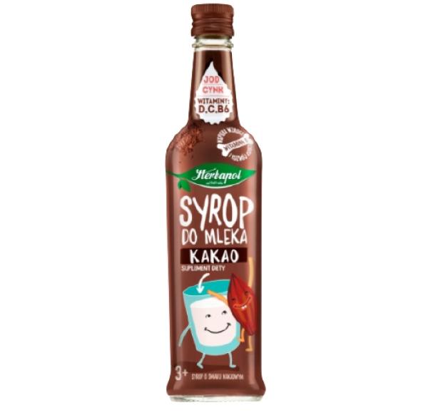 Herbapol Kakaosirup für Milch 420ml.