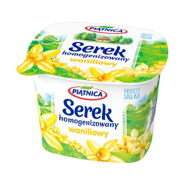 Serek homogenizowany waniliowy Piatnica 150 g