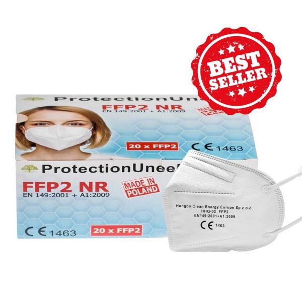 FFP2 Mund Nasen Schutz Atemschutzmaske Mundschutz CE zertifiziert 10 Stück