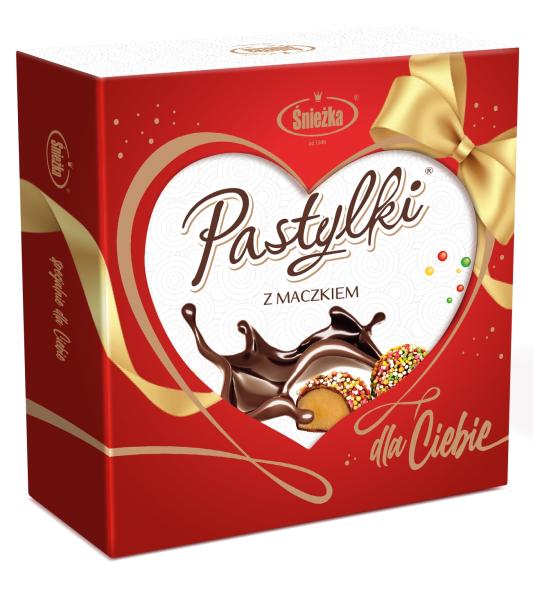 Sniezka Pralinen mit Sahnegeschmack in buntem Zuckerstreusel 180 g