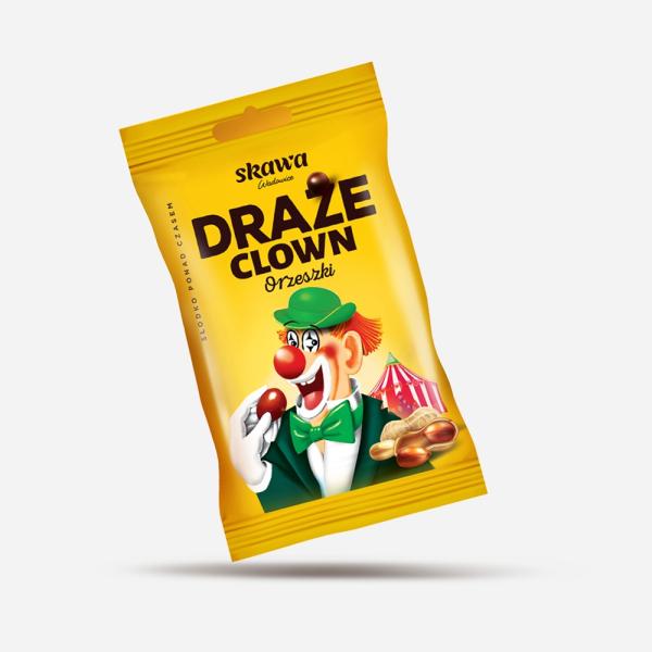 Skawa Erdnuss Dragees Clown 70g