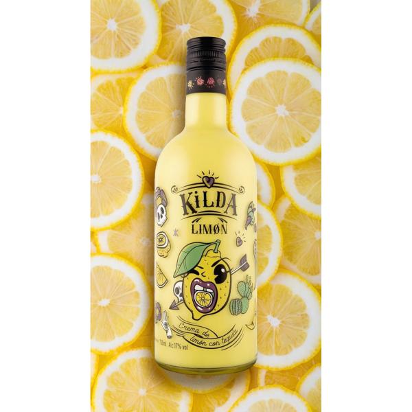 Kilda Zitronen-Creme-Likör mit Tequila 17% vol. 700ml