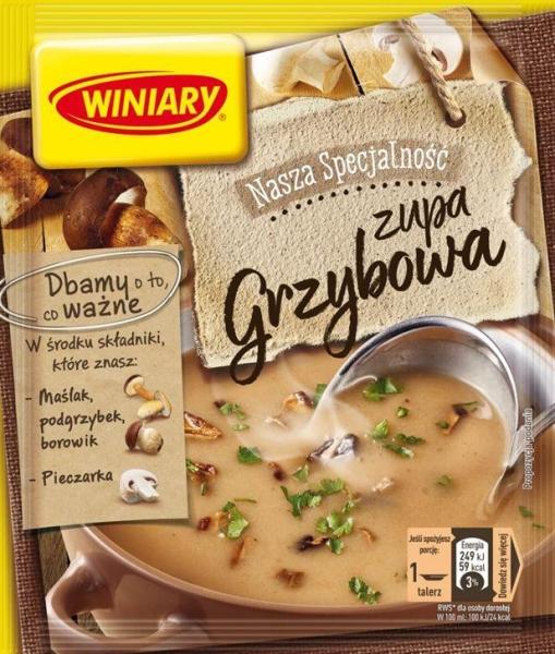 Winiary Nasza Specjalnosc Zupa grzybowa 48 g