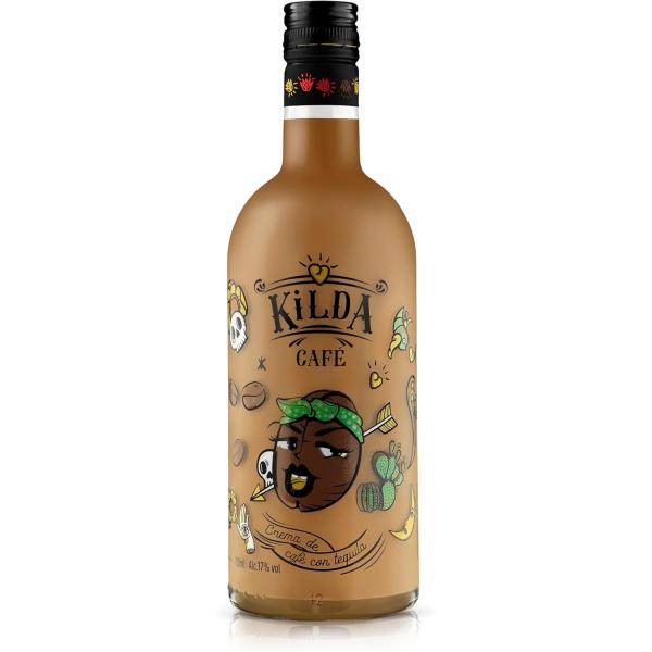 Kilda Cafe - Licor Crema de Cafe con Tequila 17% 0,7l