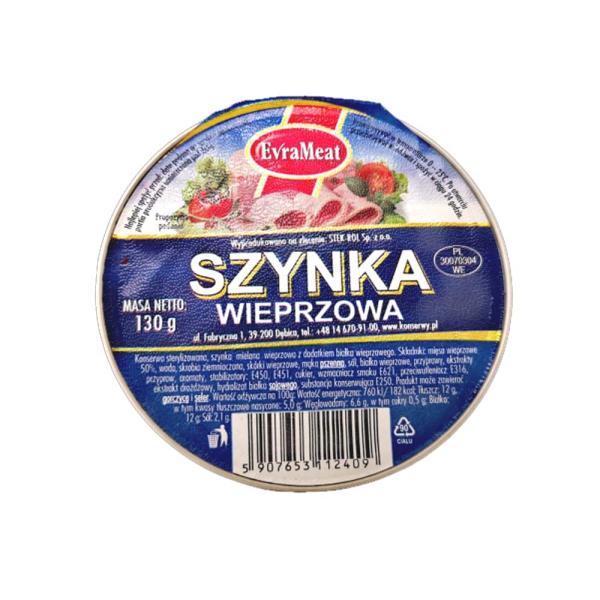 EvraMeat Szynka wieprzowa 130 g