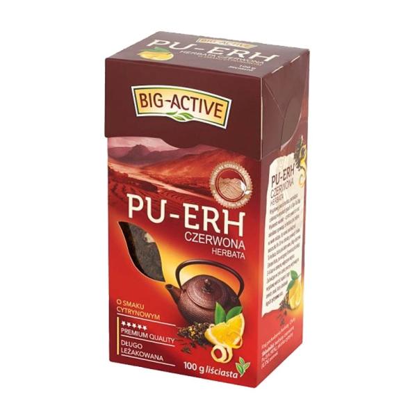 Pu-Erh Roter Tee mit Zitronengeschmack 100 g