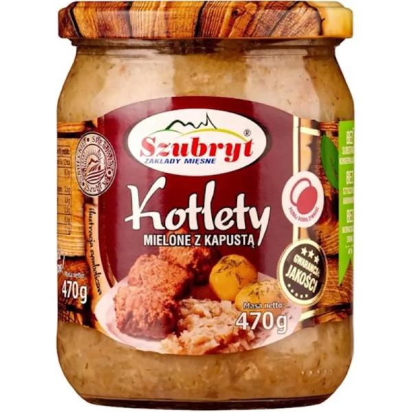 Szubryt Klopse mit Sauerkraut 480g