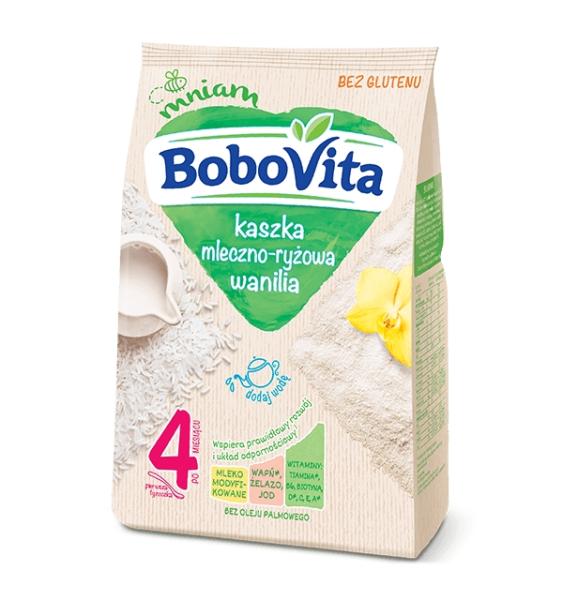 BoboVita kaszka mleczno ryzowa wanilia po 4 miesiacu 230 g