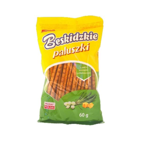 Beskidzkie Stangen mit Käse- und Zwiebelgeschmack 60 g