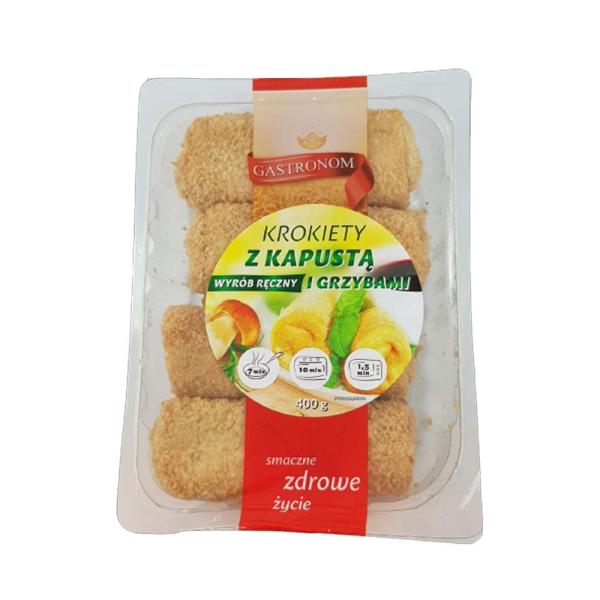 Krokiety z Kapusta i Grzybami Gastronom / 400 g