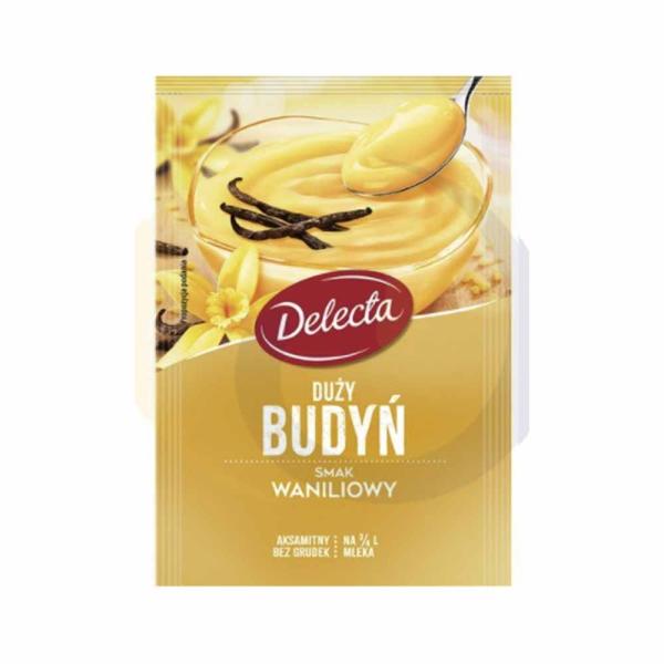 Delecta budyn smak waniliowy 64 g