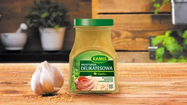 Kamis Musztarda delikatesowa lagodna 185 g