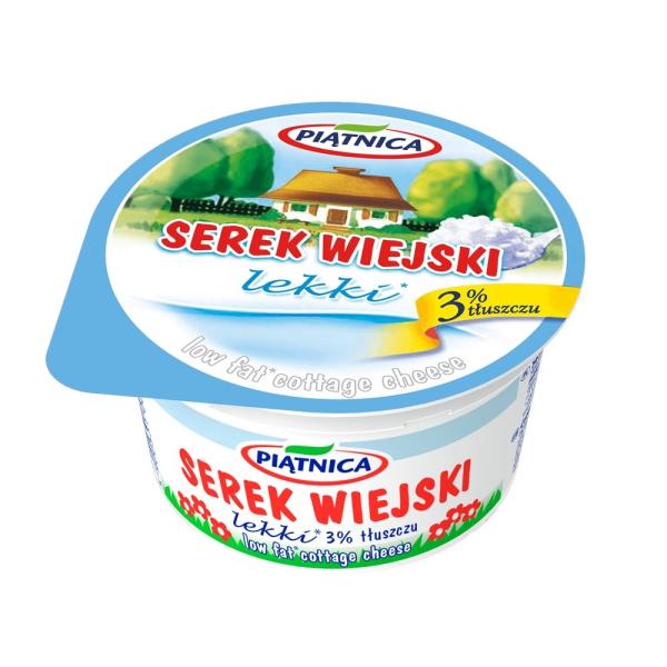 Leichter Hüttenkäse vom Piatnica 150 g