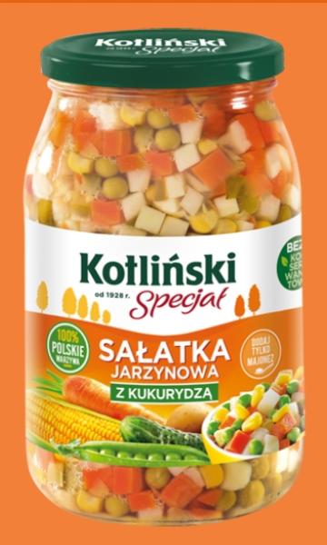 Kotlinski Salatka jarzynowa tradycyjna 920 g