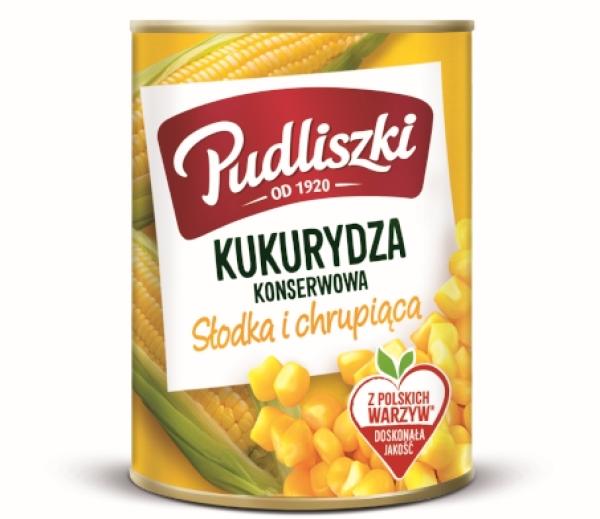 Pudliszki Kukurydza konserwowa 400 g