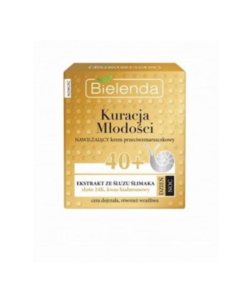 Bielenda KURACJA MLODOSCI Krem ze sluzem slimaka 40+ 50ml