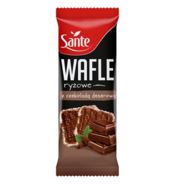 Sante Wafle Ryzowe z czekolada 64g