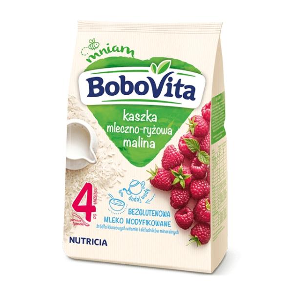 BoboVita Milch-Reis-Brei mit Himbeeren ab dem 4 Monat 230 g