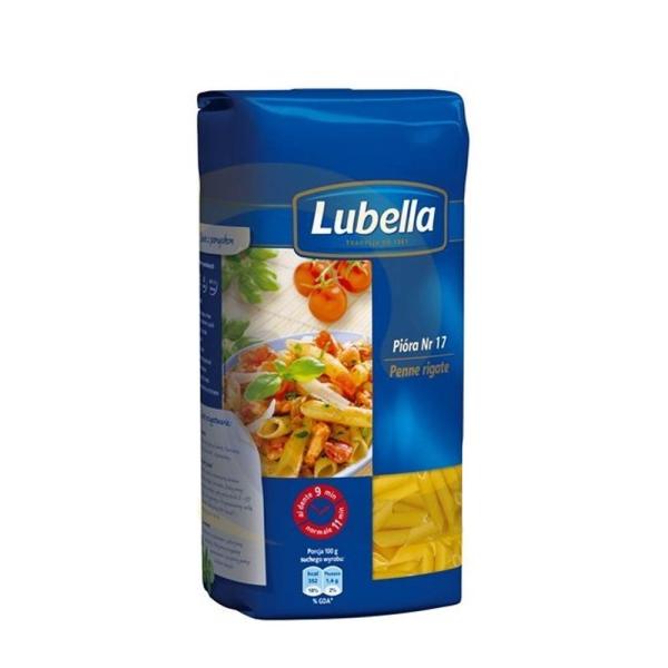 Lubella Pióra Penne rigate makaron 400 g