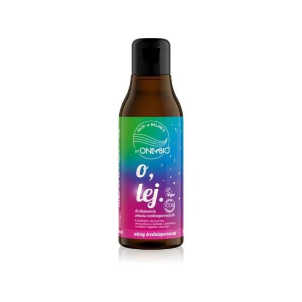 ONLYBIO HAIR in BALANCE BY ONLYBIO OLEJ DO OLEJOWANIA WLOSÓW SREDNIOPOROWATYCH 150ml 